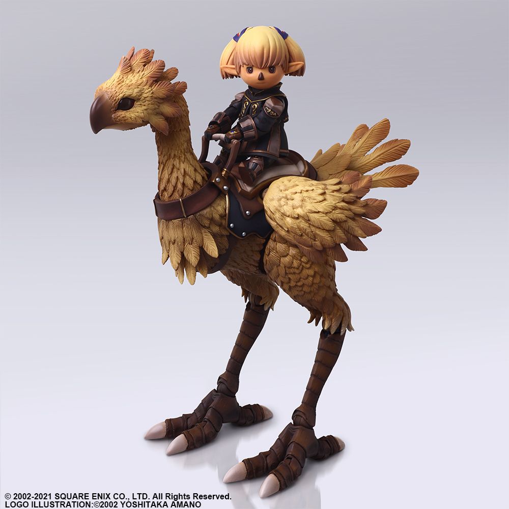 FINAL FANTASY XI BRING ARTS SHANTOTTO & CHOCOBO ACTION FIGURE