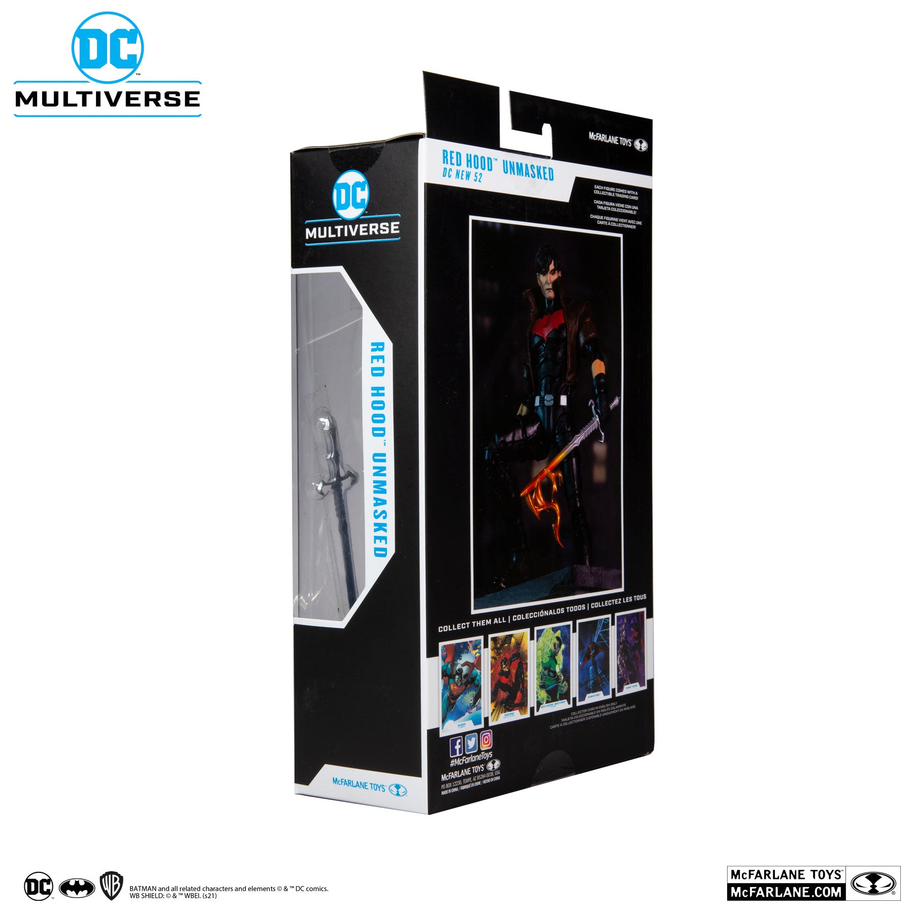 Mcfarlane Toys DC Multiverse Red Hood Unmasked