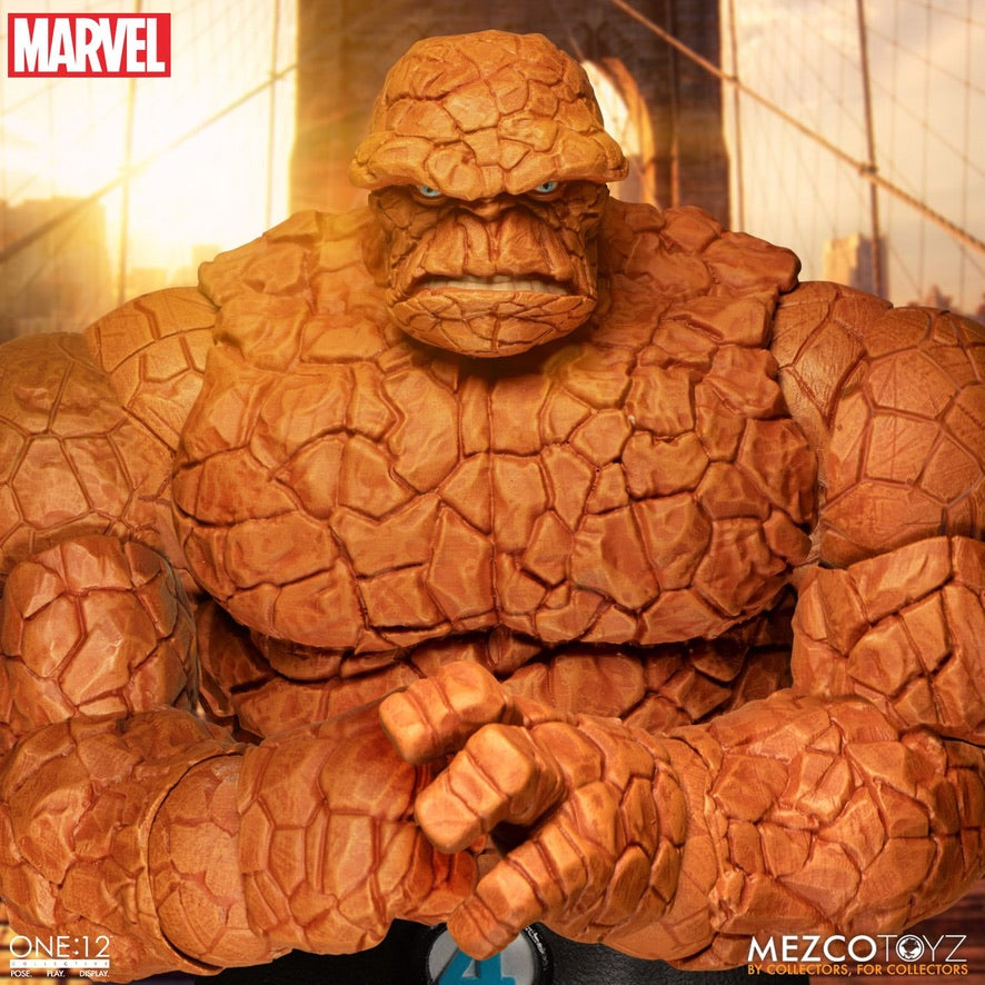 MEZCO ONE:12 COLLECTIVE Fantastic Four Deluxe Steel Boxed Set