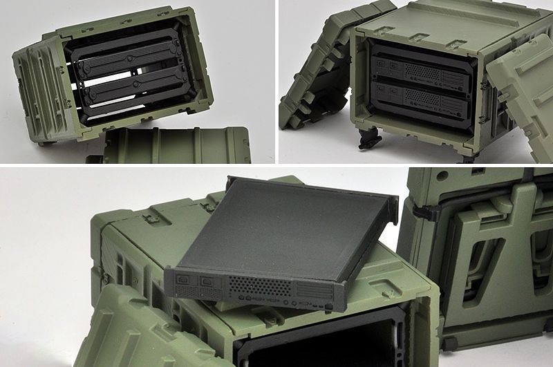 Tomytec LD033 Military Series 1/12 Little Armory Field Desk A Plastic Model