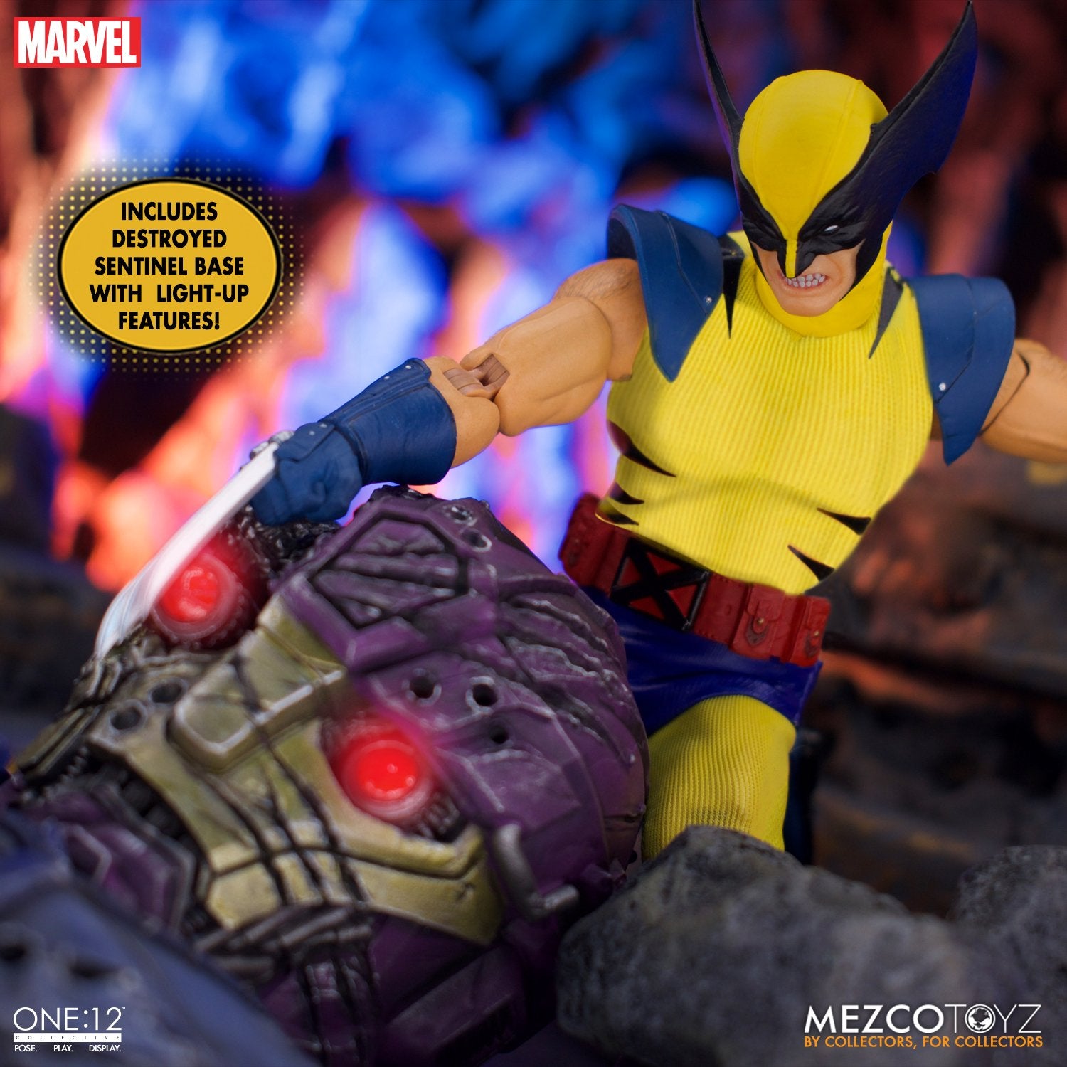 MEZCO ONE:12 COLLECTIVE Wolverine - Deluxe Steel Box Edition