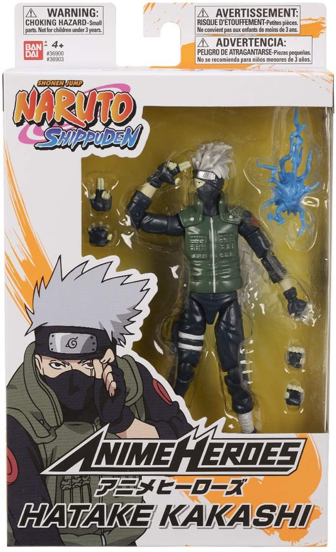Bandai Anime Heroes - Naruto Kakashi Hatake Action Figure