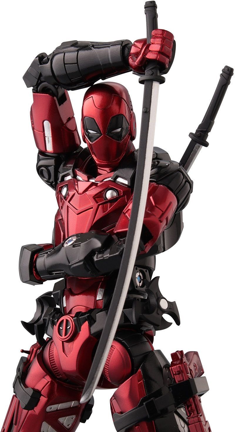 Sentinel Fighting Armor Iron Deadpool Action Figure