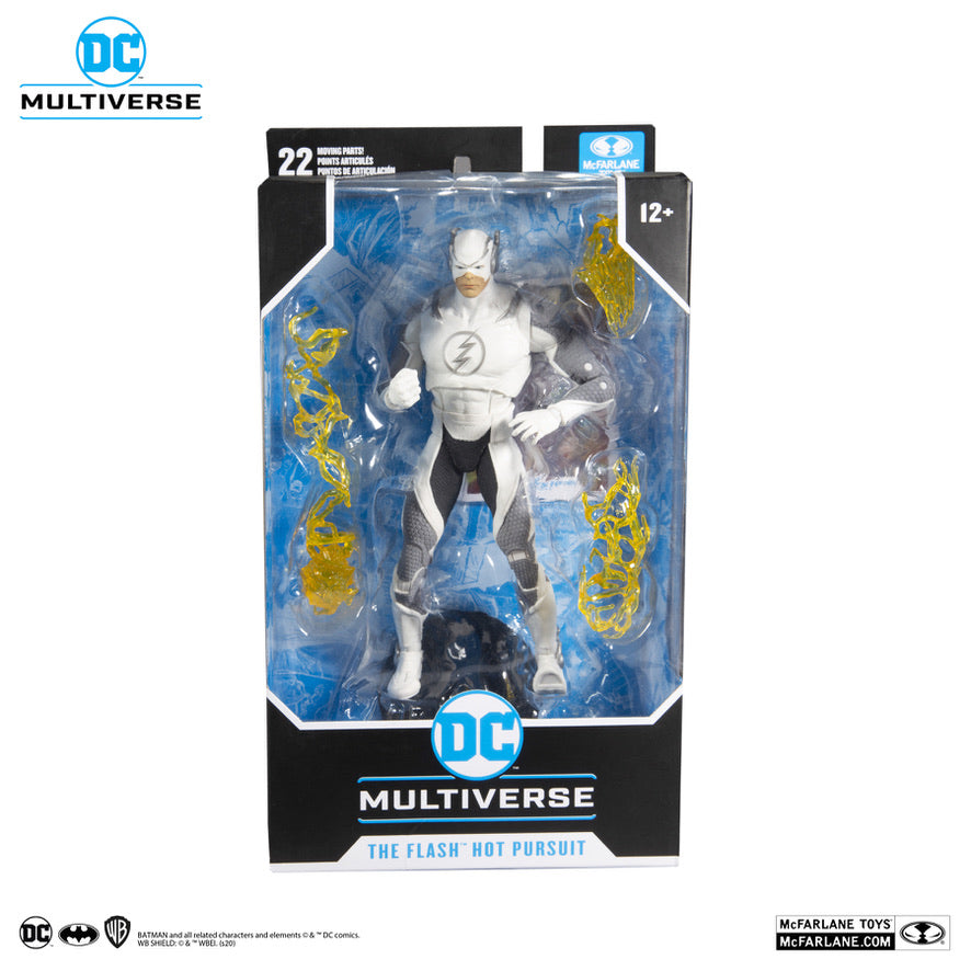 McFarlane Toys DC Multiverse Injustice Flash Hot Pursuit White Ver. Figure
