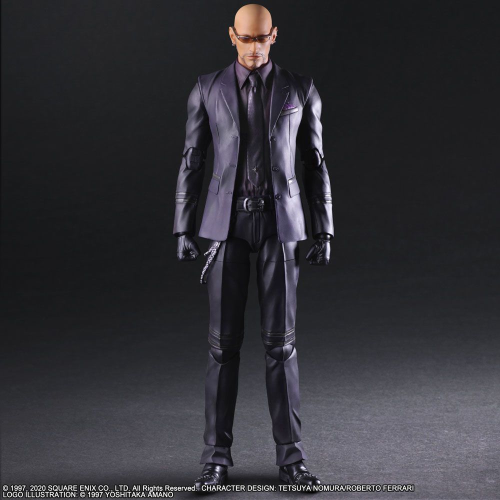 FINAL FANTASY 7 PLAY ARTS KAI - RUDE