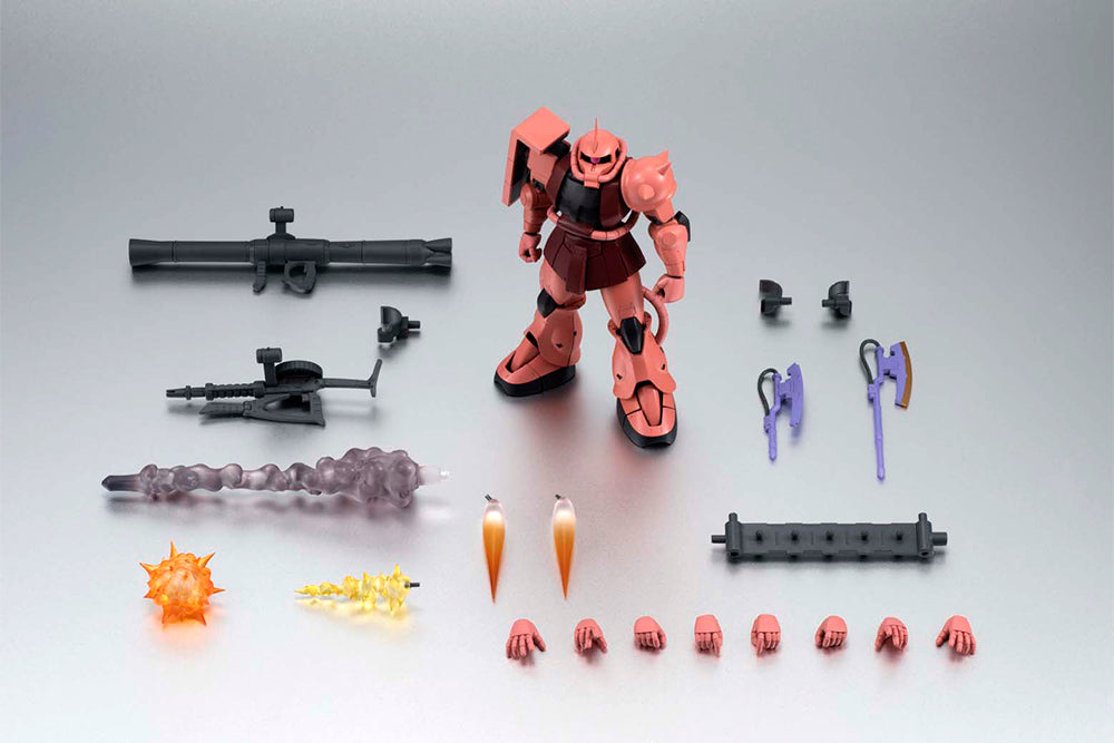 *BACK ORDER* ROBOT SPIRITS ZAKU II CHAR ANIME VER