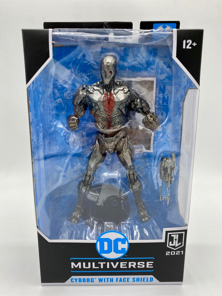 McFarlane Toys DC Justice League Movie Cyborg Helmet version Action Figure