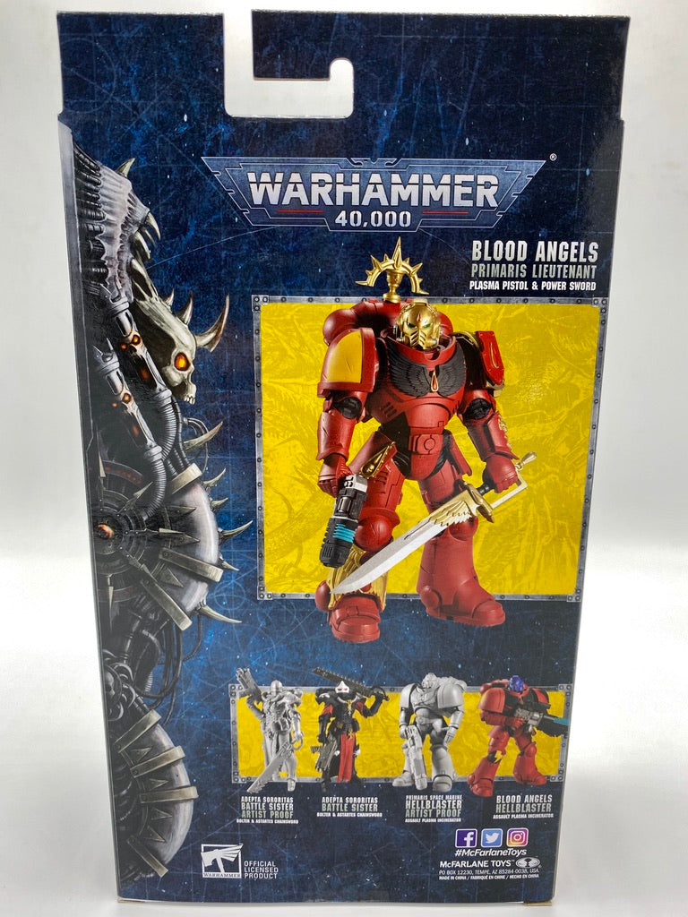 McFarlane Toys Warhammer 40k BLOOD ANGELS PRIMARIS LIEUTENANT Figure