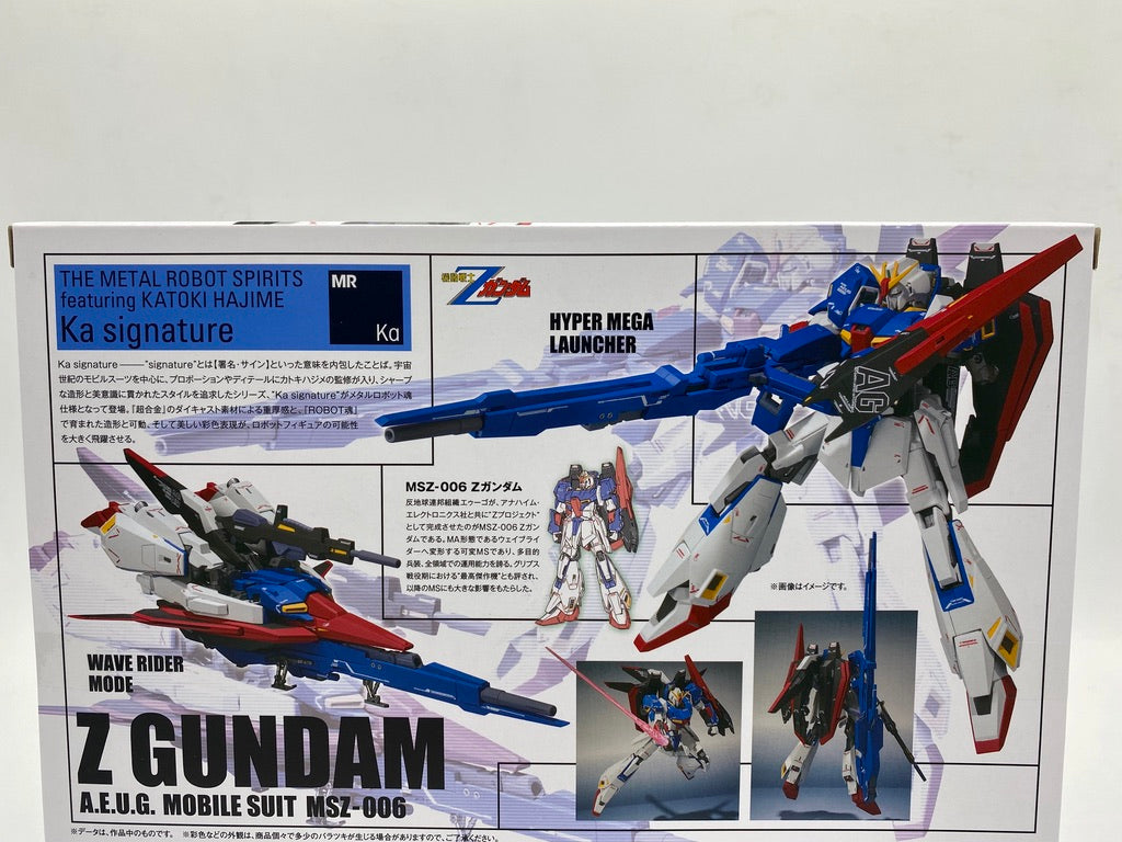 Mobile Suit Gundam Metal Robot Spirits Action Figure (Ka signature) SIDE MS Z Gundam