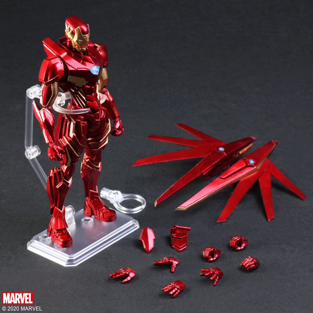 MARVEL UNIVERSE BRING ARTS IRON MAN TETSUYA NOMURA VER. ACTION FIGURE