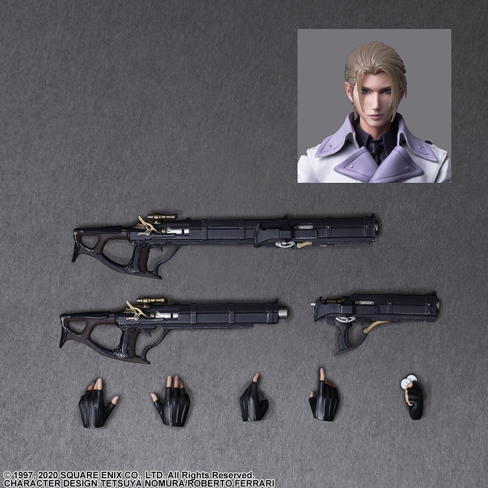 FINAL FANTASY 7 PLAY ARTS KAI - RUFUS SHINRA