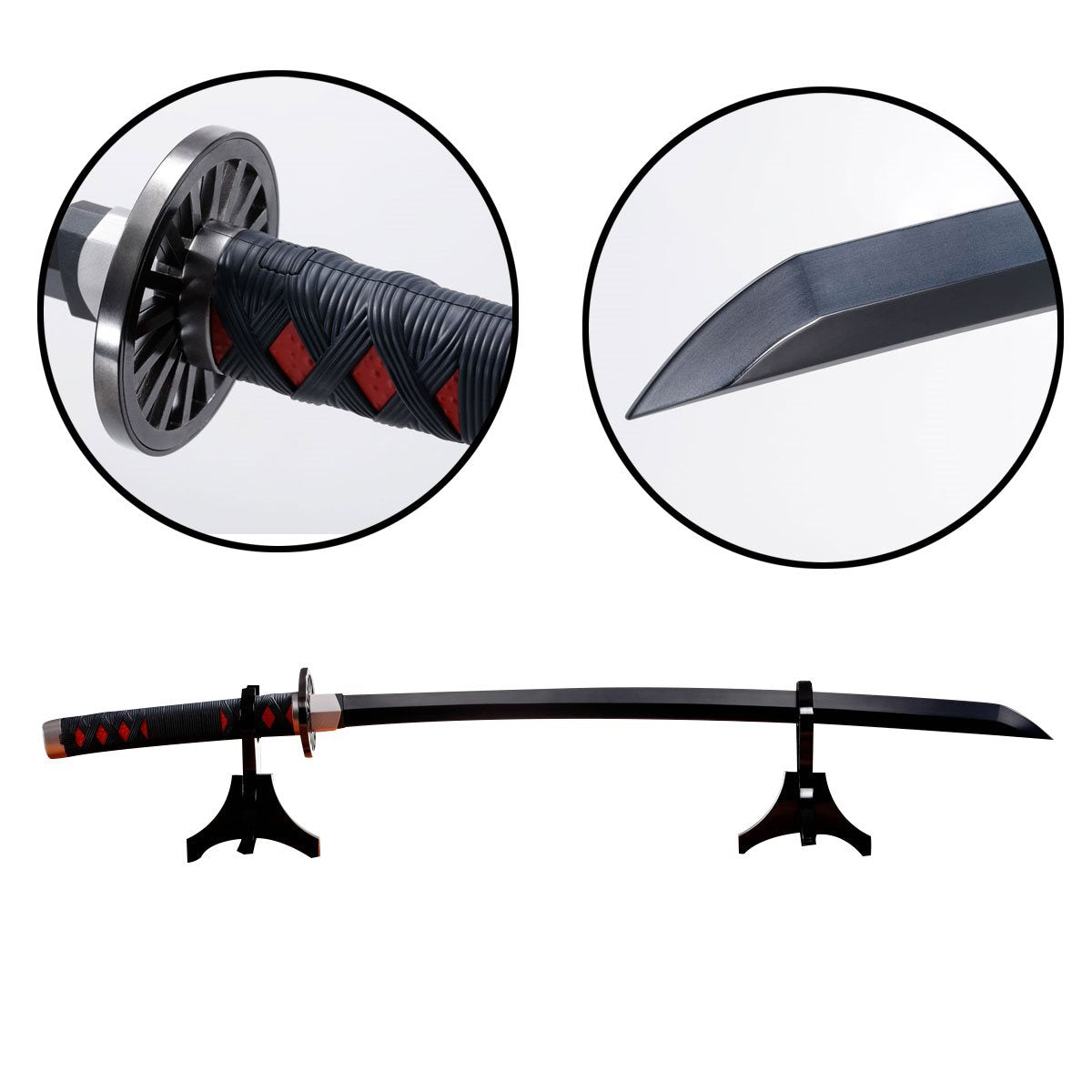 Bandai Demon Slayer: Kimetsu no Yaiba Proplica Replica 1/1 Nichirin Sword (Tanjiro Kamado) 88 cm