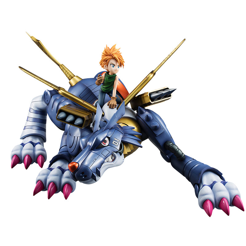 Digimon Adventure G.E.M. Series Metal Garurumon & Ishida