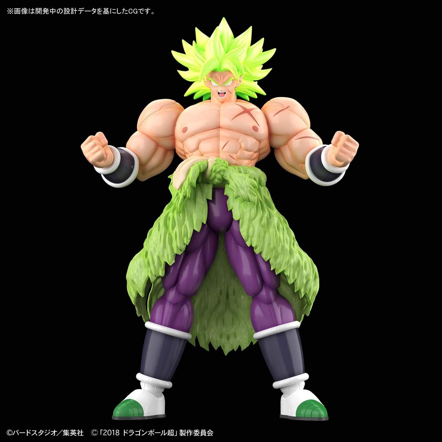 *CREASED BOX* FIGURE RISE SUPER SAIYAN BROLY FULLPOWER