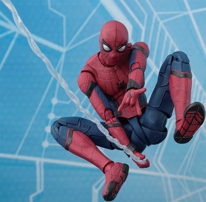 SPIDER-MAN HOMECOMING W/ACT WALL SH Figuarts