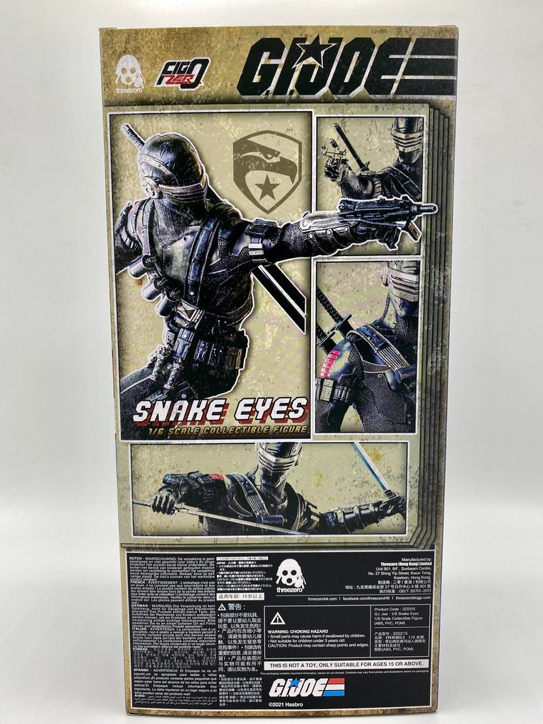 Threezero G.I. Joe Action Figure 1/6 Snake Eyes 30 cm