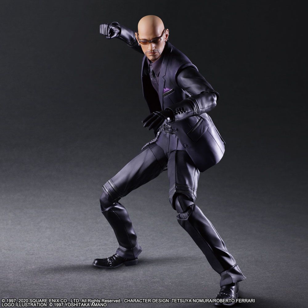 FINAL FANTASY 7 PLAY ARTS KAI - RUDE