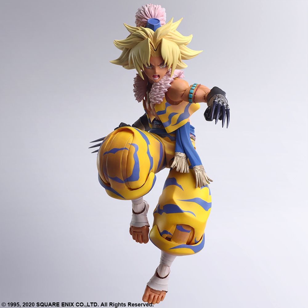 *DAMAGED BOX* TRIALS OF MANA BRING ARTS ACTION FIGURE KEVIN & CHARLOTTE