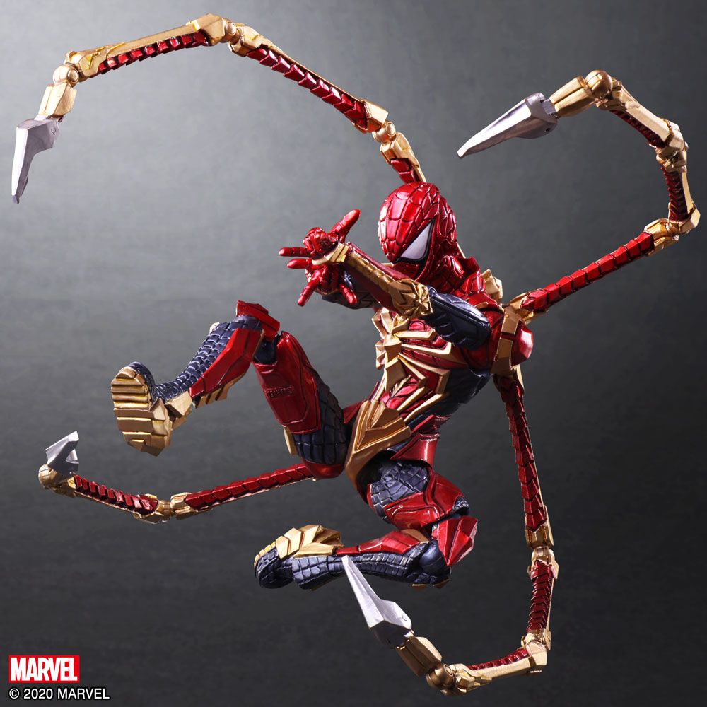 MARVEL UNIVERSE BRING ARTS SPIDER-MAN TETSUYA NOMURA VER. ACTION FIGURE