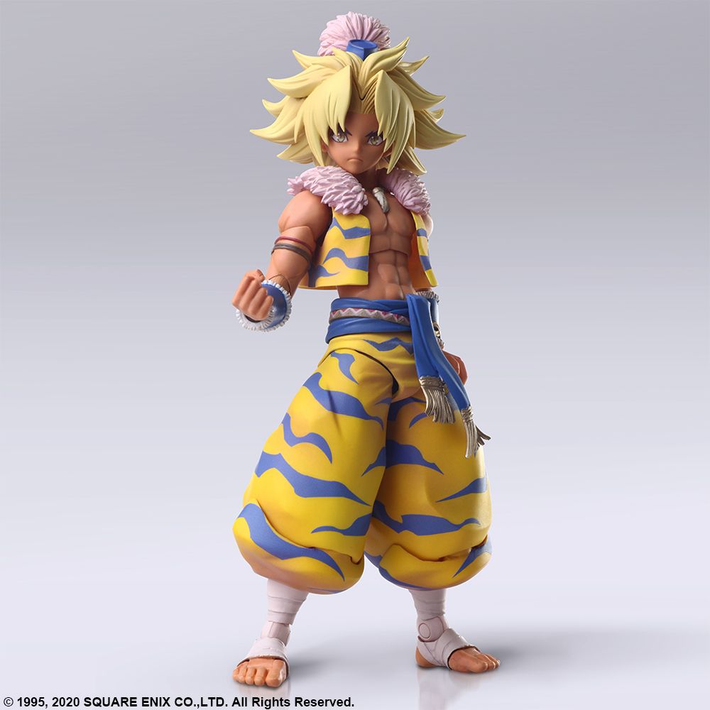 *DAMAGED BOX* TRIALS OF MANA BRING ARTS ACTION FIGURE KEVIN & CHARLOTTE