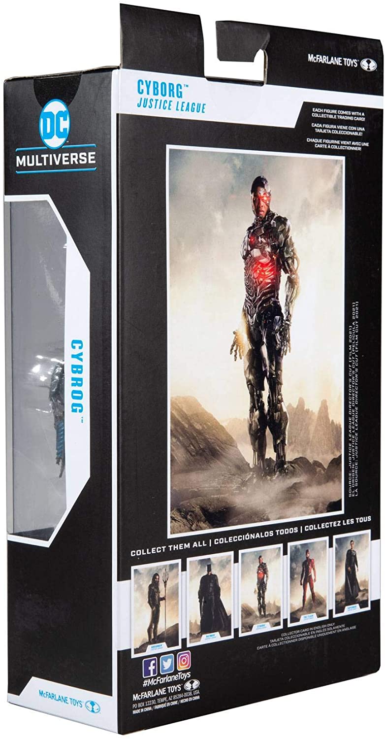 McFarlane Toys DC Justice League Movie Cyborg Action Figure