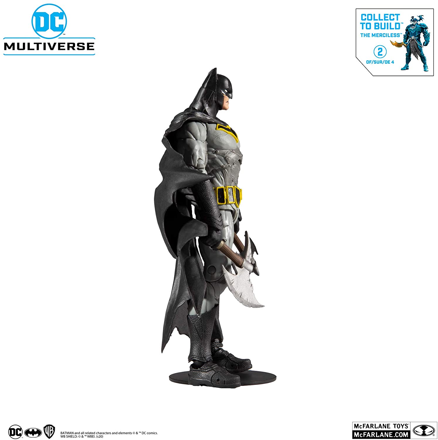McFarlane Toys DC Multiverse Batman (Dark Nights: Metal) Build-A Parts for 'The Merciless' Figure