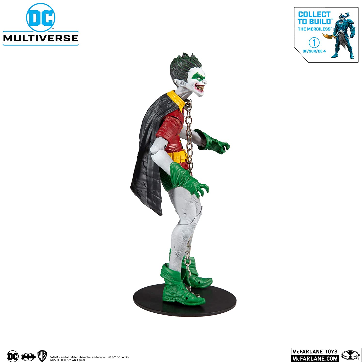 McFarlane Toys DC Multiverse Robin Earth - 22 with Build-A Parts for 'The Merciless' Figure