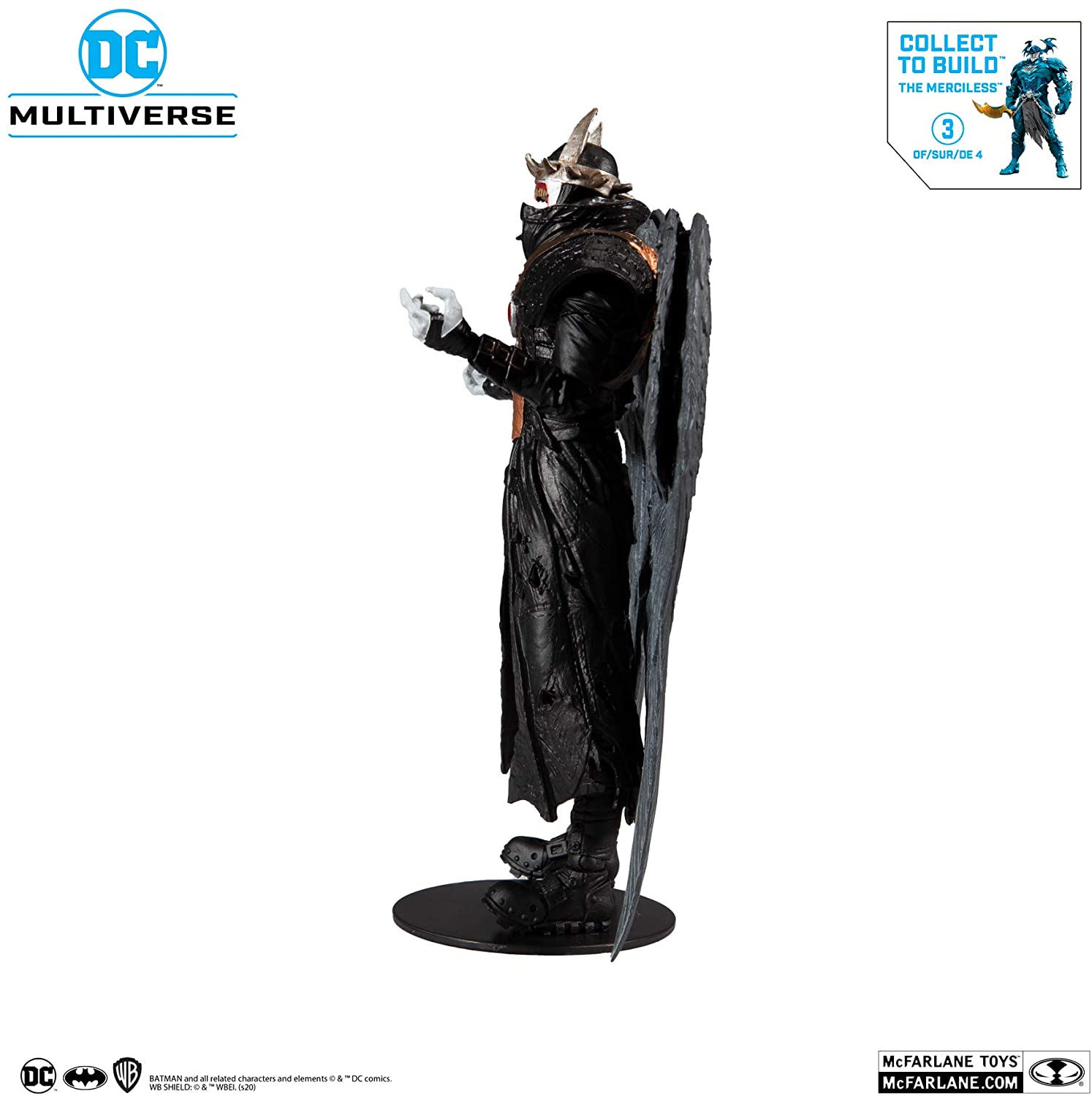 McFarlane Toys DC Multiverse Batman Who Laughs with Sky Tyrant Wings with Build-A Parts for 'The Merciless' Figure
