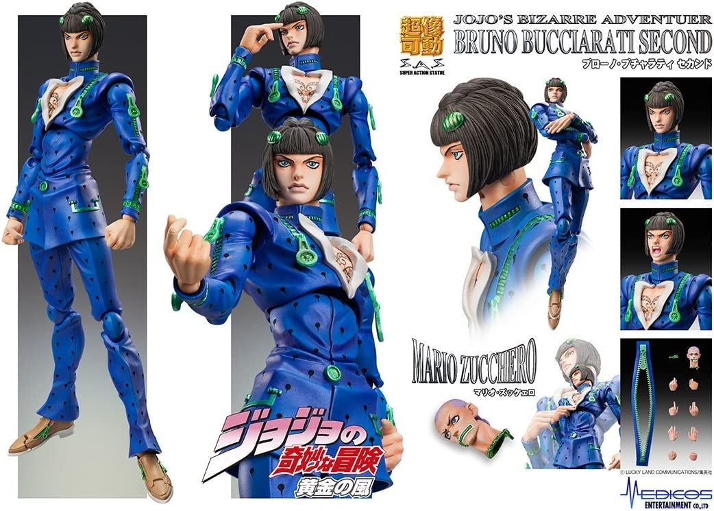 JoJo's Bizarre Adventure: Part 5 - Golden Wind: Bruno Bucciarati 2nd Colour 16cm