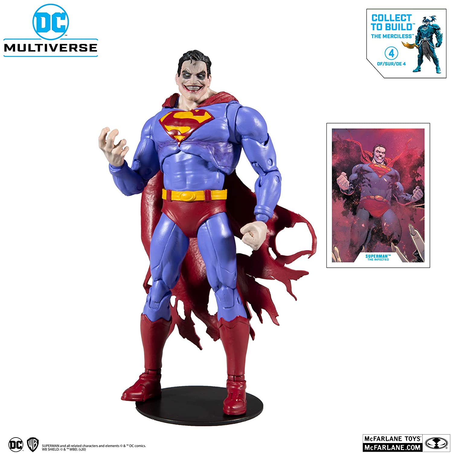 McFarlane Toys DC Multiverse Superman - The Infected Build-A Parts for 'The Merciless' Figure
