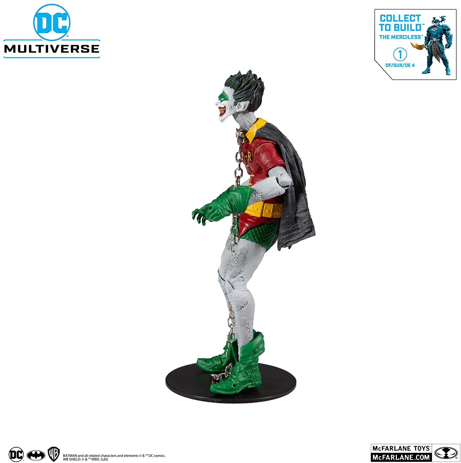 McFarlane Toys DC Multiverse Robin Earth - 22 with Build-A Parts for 'The Merciless' Figure