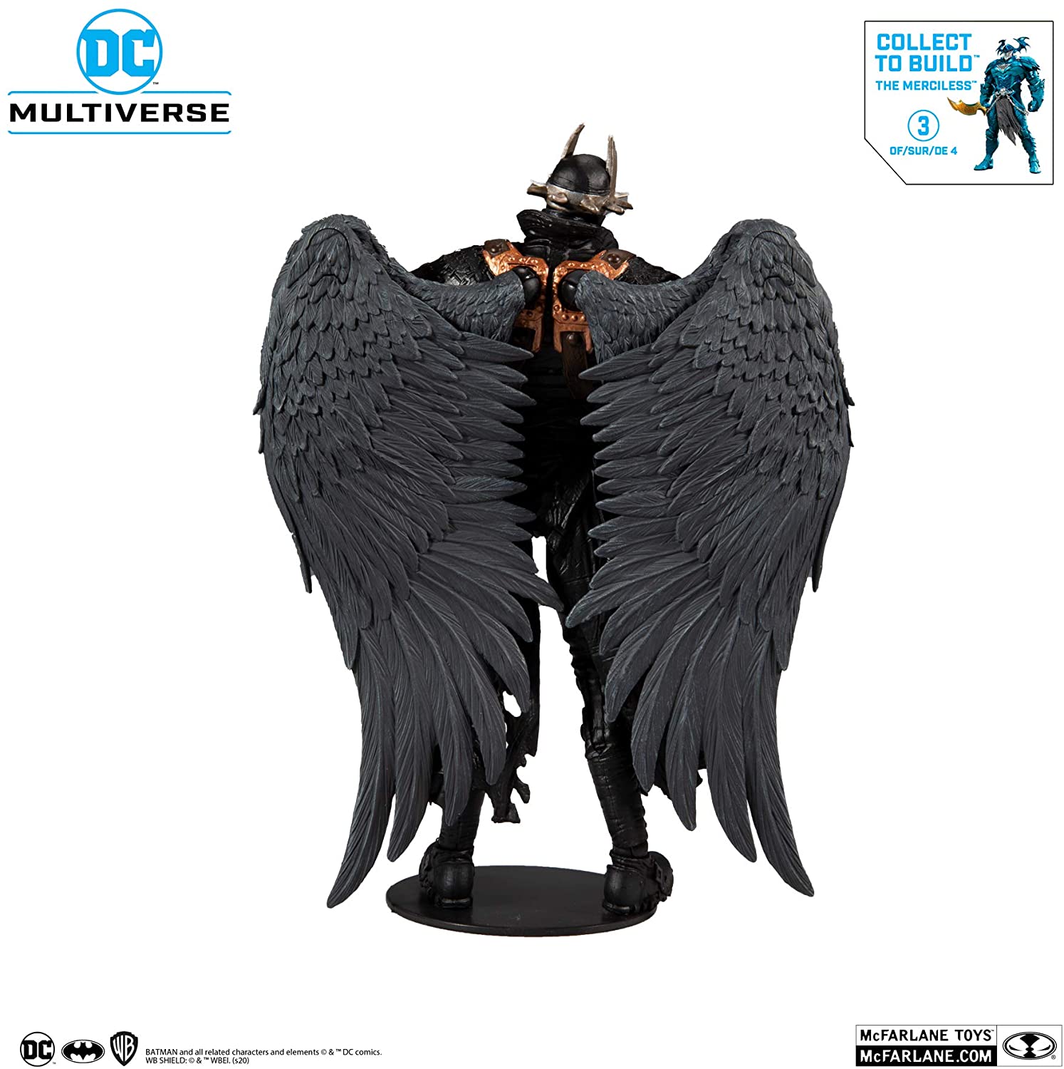 McFarlane Toys DC Multiverse Batman Who Laughs with Sky Tyrant Wings with Build-A Parts for 'The Merciless' Figure