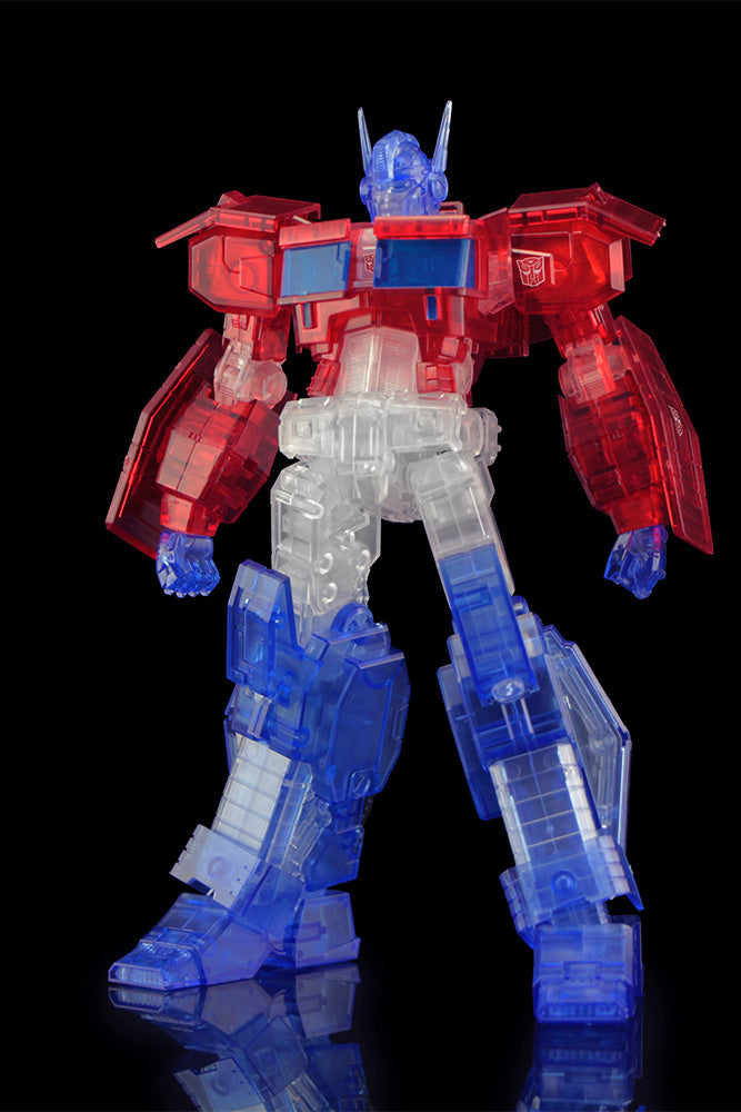 TRANSFORMERS FLAME TOYS OPTIMUS PRIME CLEAR MODEL KIT