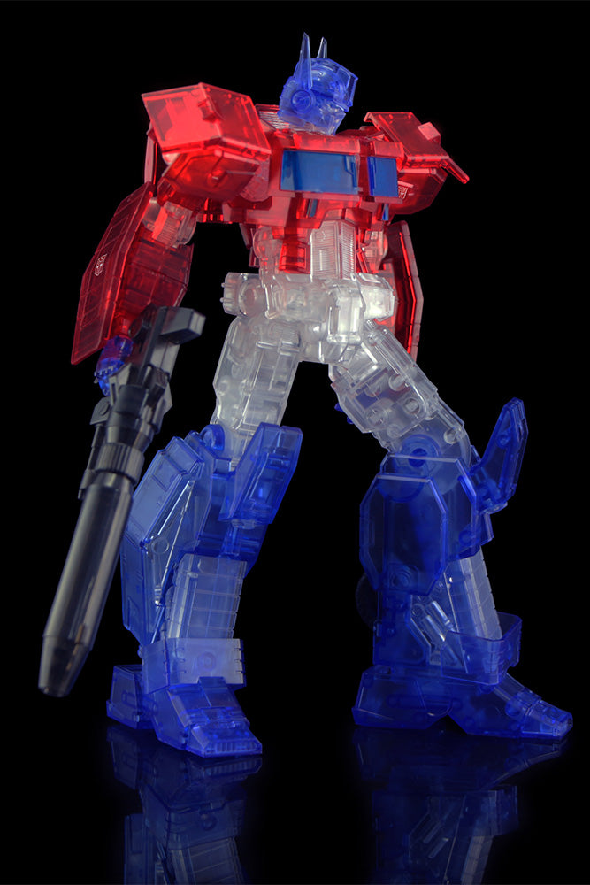 TRANSFORMERS FLAME TOYS OPTIMUS PRIME CLEAR MODEL KIT
