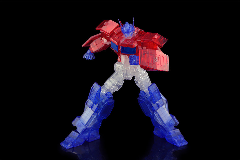 TRANSFORMERS FLAME TOYS OPTIMUS PRIME CLEAR MODEL KIT