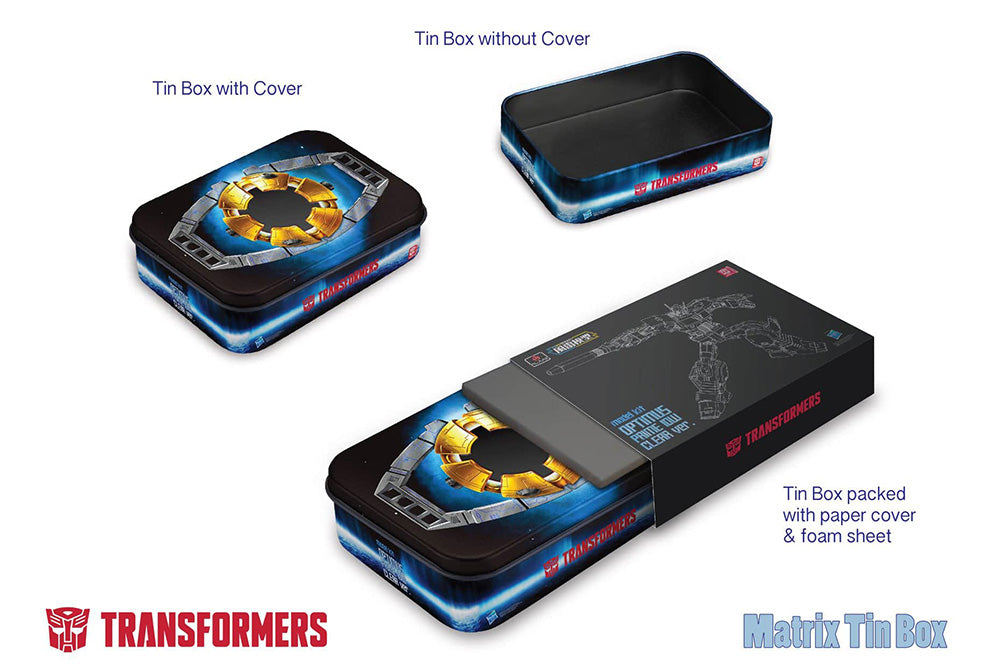 TRANSFORMERS FLAME TOYS OPTIMUS PRIME CLEAR MODEL KIT