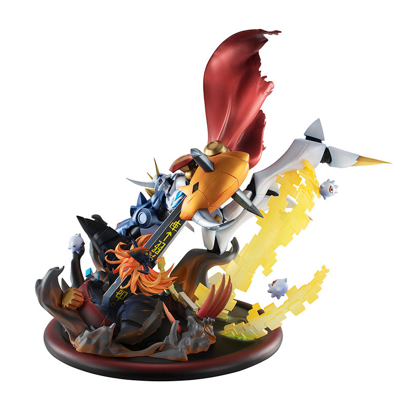 Digimon Adventure: Children's War Game! VS Series PVC Statue Omegamon vs Diabolomon