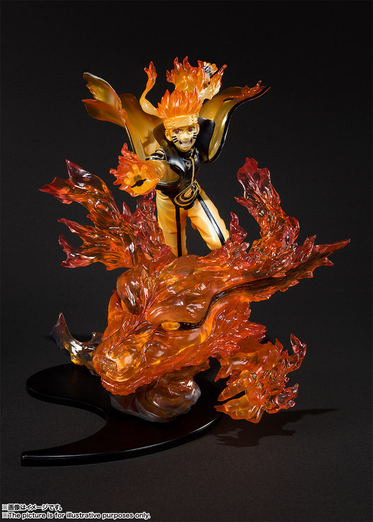 BANDAI NARUTO FIGUARTS ZERO NARUTO KURAMA RELATION