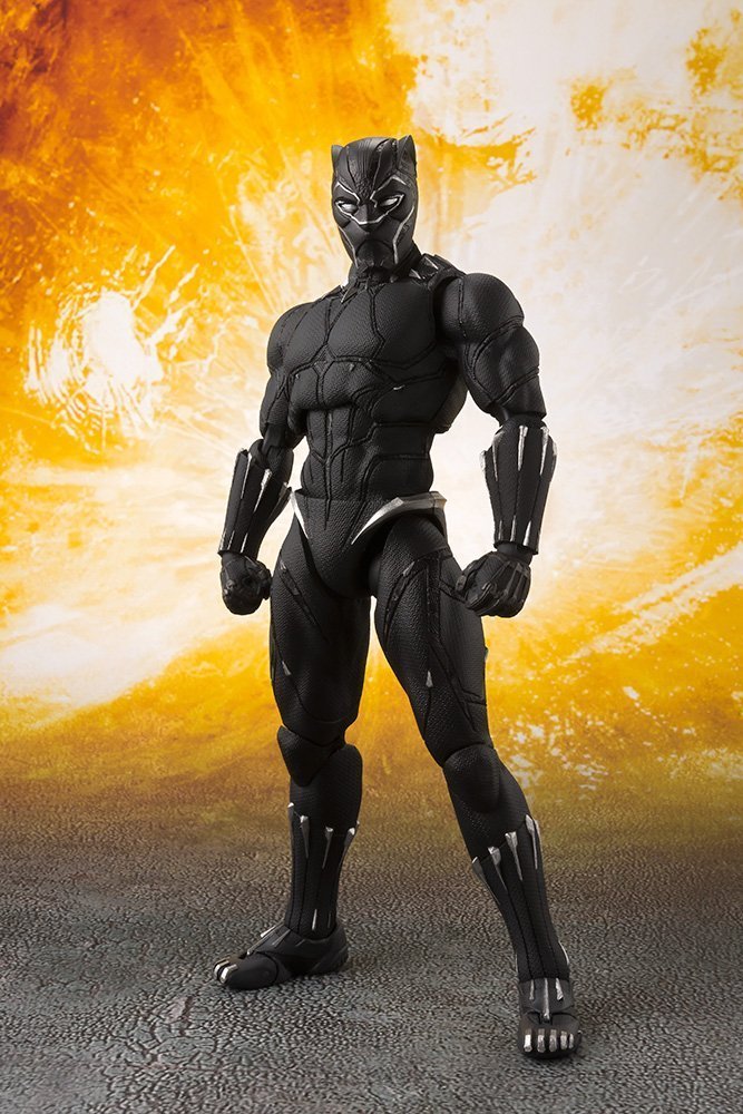 AIW BLACK PANTHER & TAMASHII EFF ROCK SH Figuarts