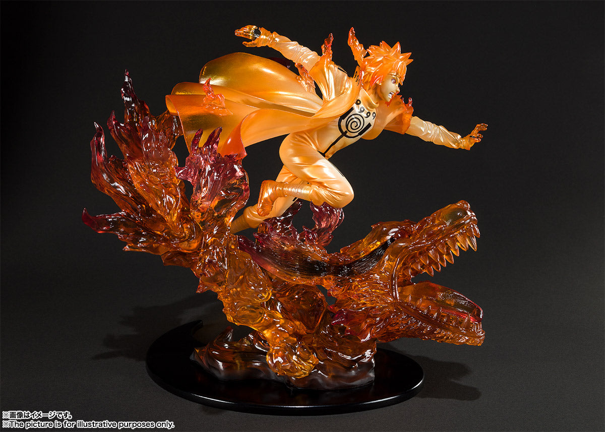 BANDAI NARUTO FIGUARTS ZERO MINATO KURAMA RELATION