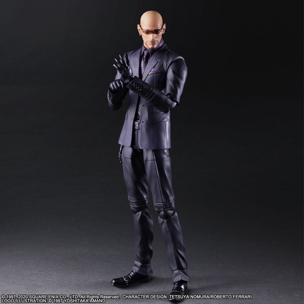 FINAL FANTASY 7 PLAY ARTS KAI - RUDE