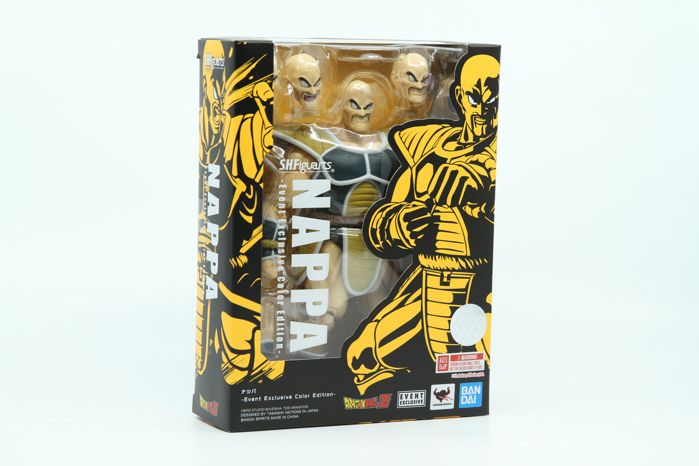 DRAGONBALL Z SH Figuarts Nappa Event Exclusive Color Edition