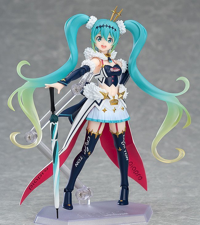 *BACK ORDER* Hatsune Miku GT Project Figma Action Figure Racing Miku 2018 Ver. 14 cm