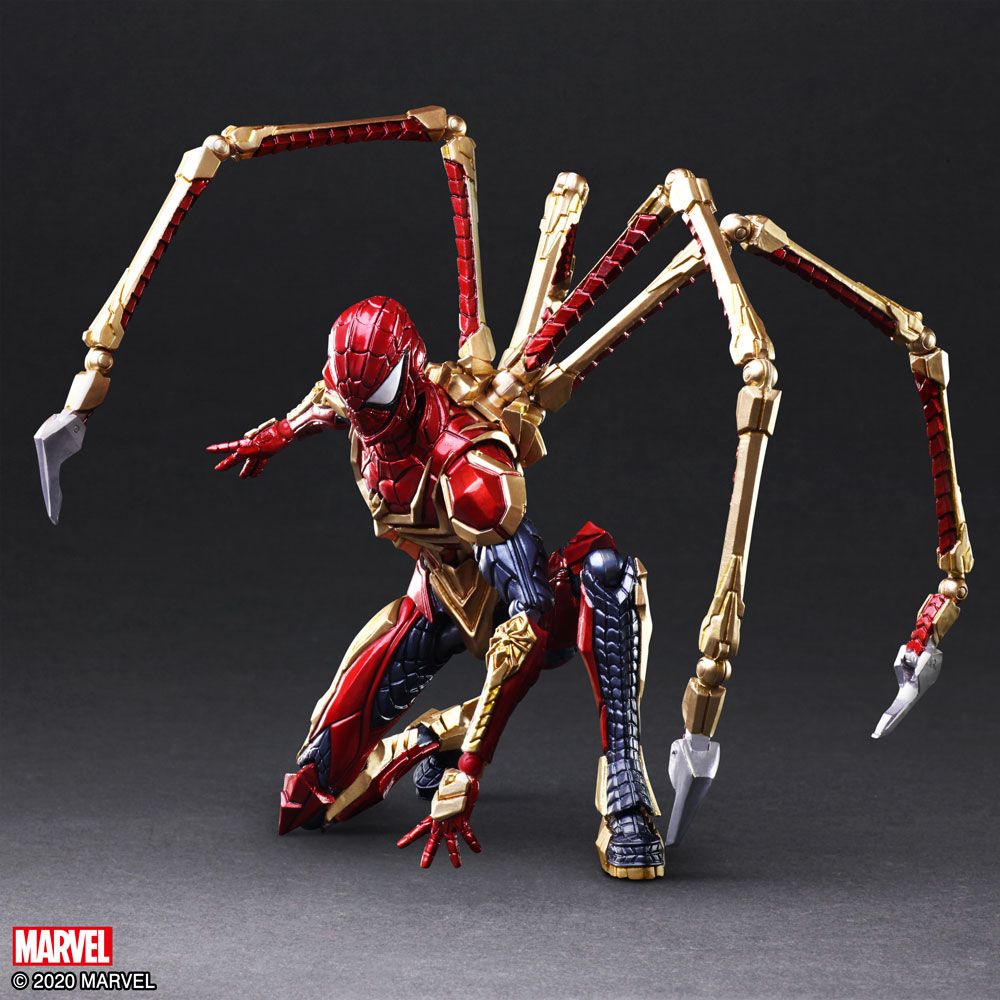 MARVEL UNIVERSE BRING ARTS SPIDER-MAN TETSUYA NOMURA VER. ACTION FIGURE