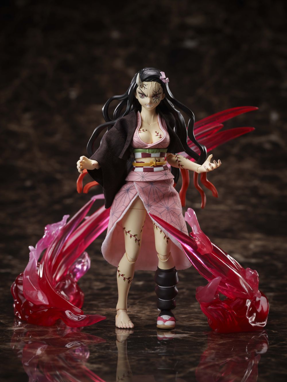 Demon Slayer: Kimetsu no Yaiba BUZZmod Action Figure 1/12 Nezuko Kamado Demon Advancing Ver.
