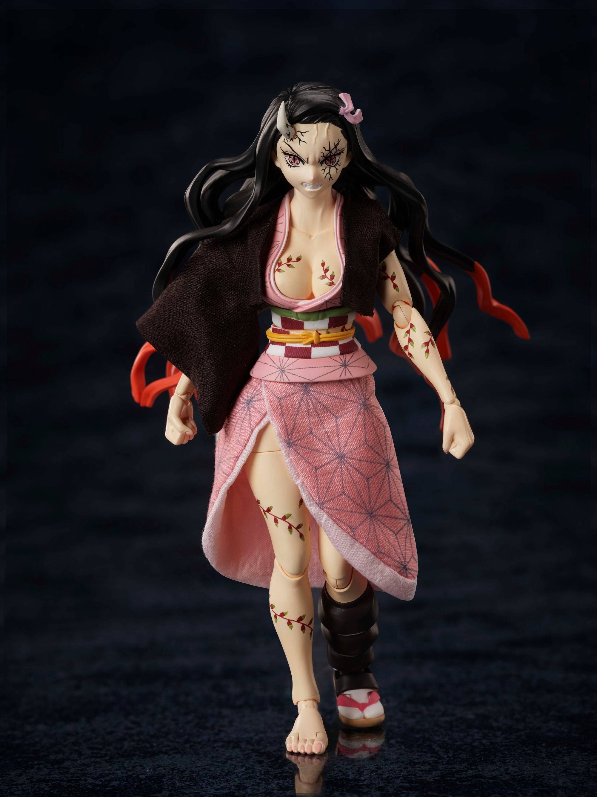Demon Slayer: Kimetsu no Yaiba BUZZmod Action Figure 1/12 Nezuko Kamado Demon Advancing Ver.