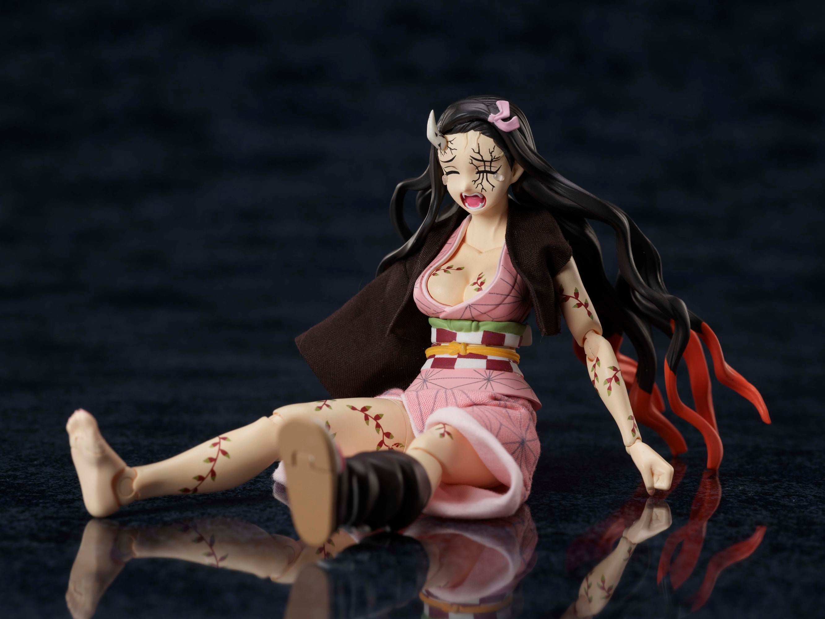 Demon Slayer: Kimetsu no Yaiba BUZZmod Action Figure 1/12 Nezuko Kamado Demon Advancing Ver.