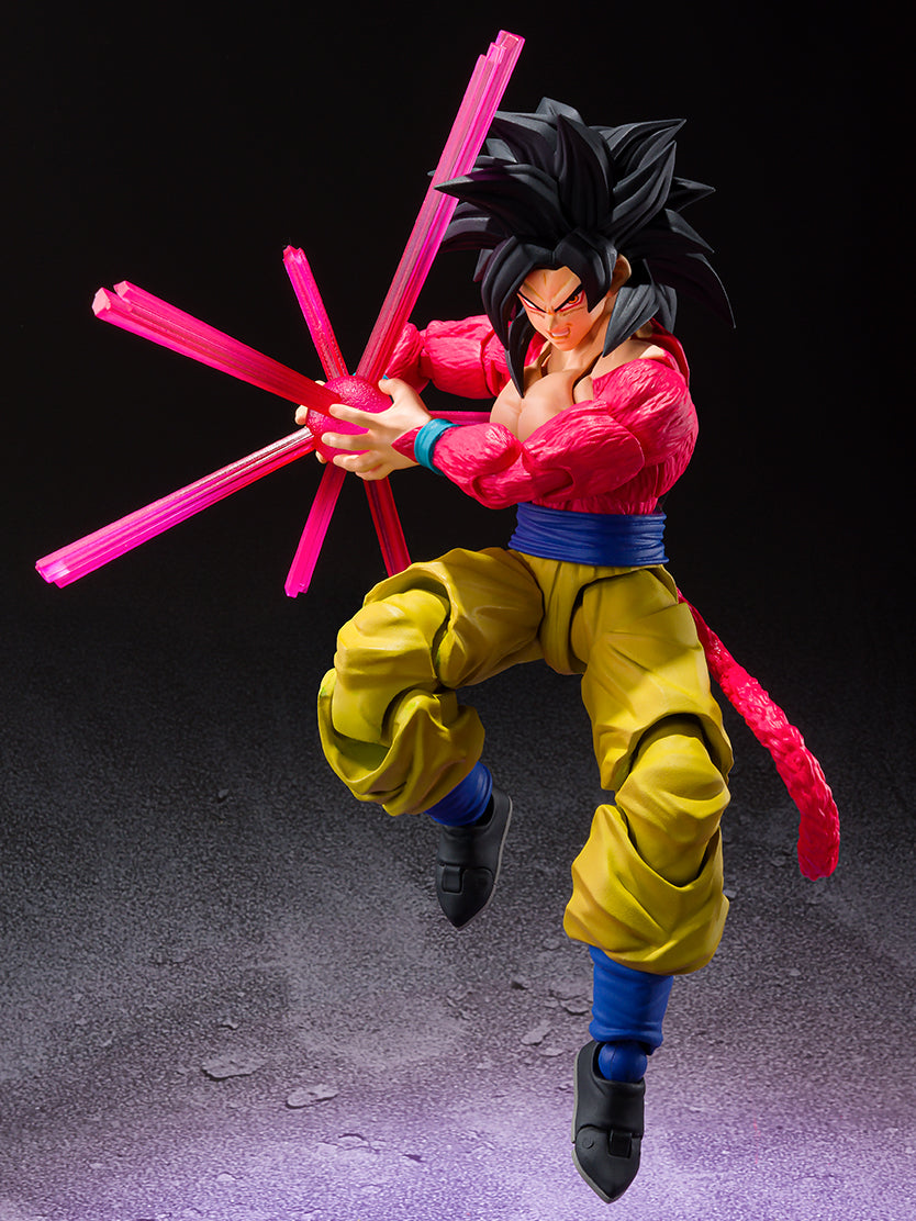 *DAMAGED BOX & LOOSE FACE PLATE* DRAGONBALL GT SH FIGUARTS SUPER SAIYAN 4 SON GOKU