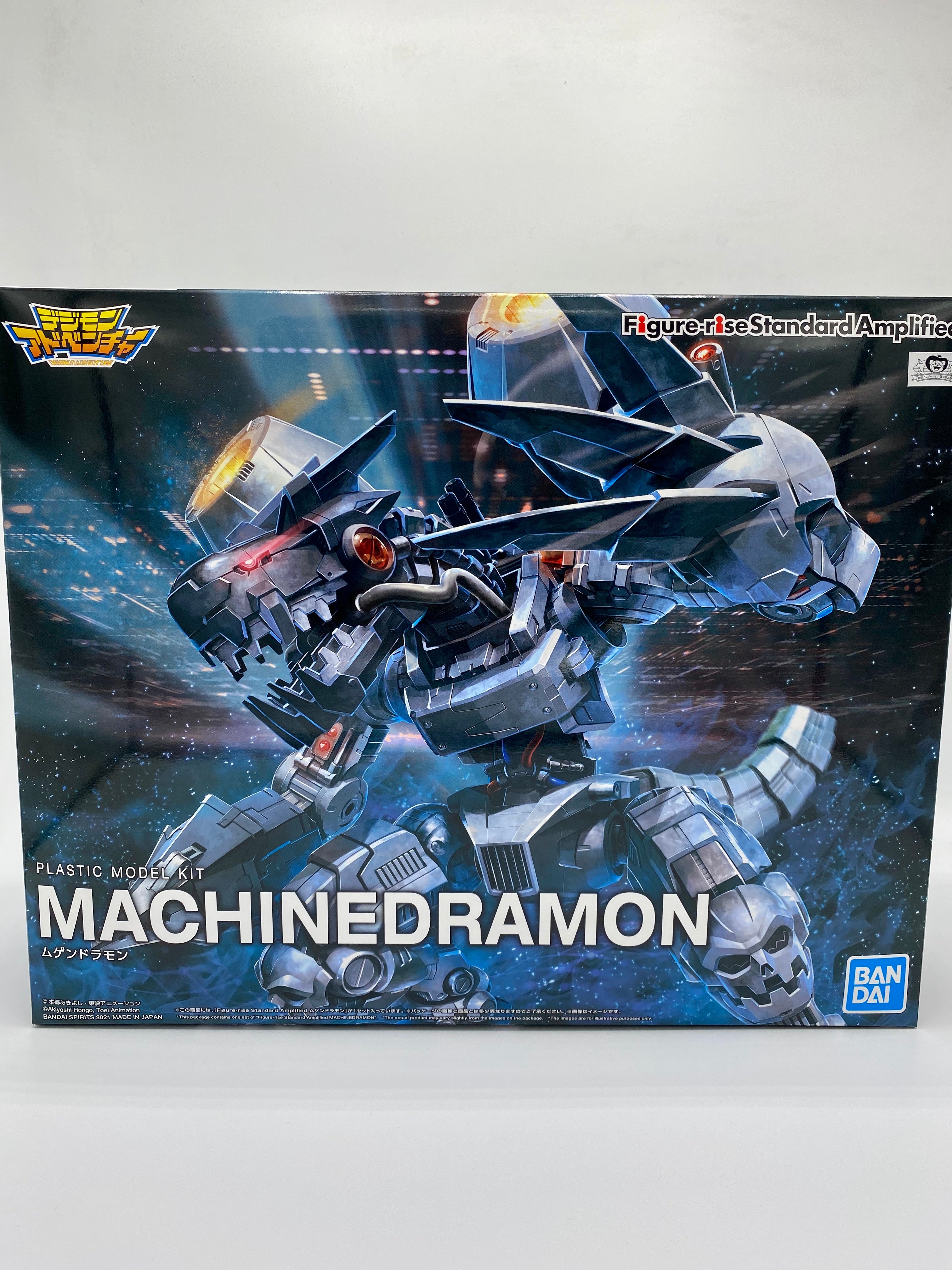 *CREASED BOX* DIGIMON FIGURE-RISE STANDARD AMPLIFIED MUGENDRAMON - MACHINEDRAMON