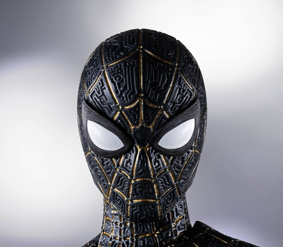 Spider-Man: No Way Home SH Figuarts Spider-Man Black & Gold Suit